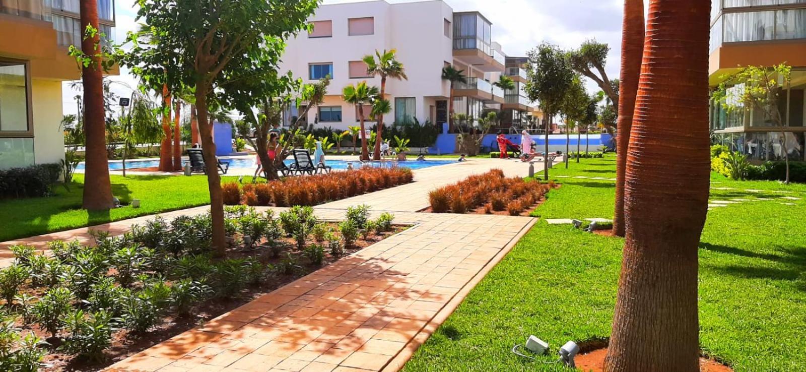 Blue Beach Only For Family Apartment Sidi Rahal  Exterior photo